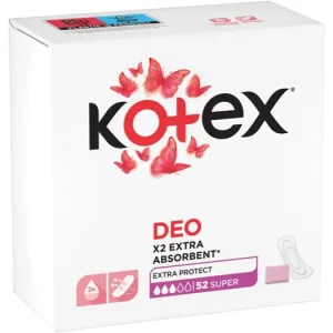 KotexSuper Deo tisztasági betétek Azonnal elérhető