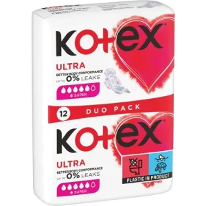 Vásárlói kedvenc KotexUltra Comfort Super egészségügyi betétek