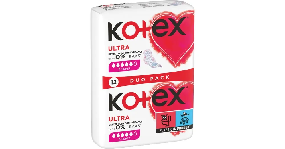 Vásárlói kedvenc KotexUltra Comfort Super egészségügyi betétek