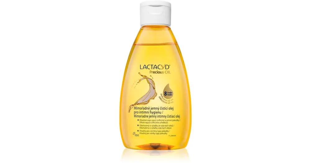 LactacydPrecious Oil gyengéden tisztító olaj intim higiéniára Exkluzív ajánlat