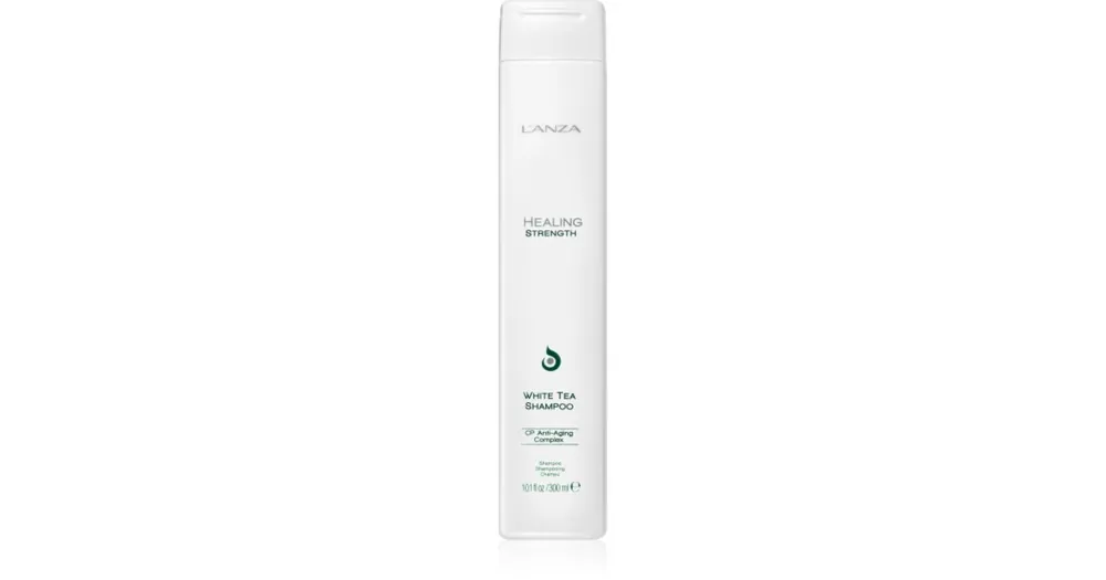 L‘anzaHealing Strength White Tea Shampoo sampon a sérült, töredezett hajra Biztonságos fizetés