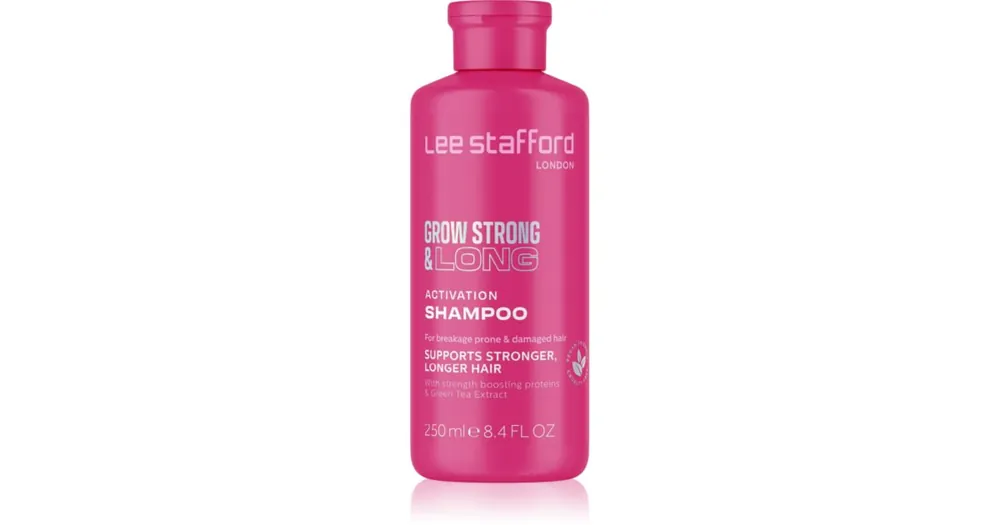 Népszerű Lee StaffordGrow Strong & Long Activation Shampoo hajsampon a haj növekedéséért és megerősítéséért a hajtövektől kezdve