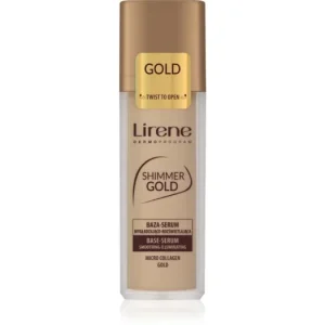 Expressz szállítás LireneBase Shimmer Gold bőrvilágosító alapozó szérum