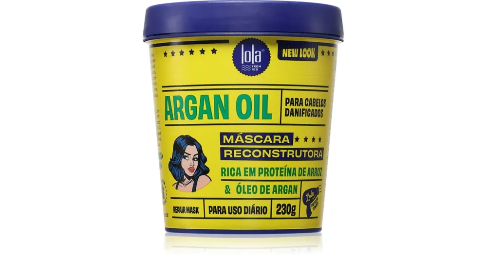 Utolsó esély Lola CosmeticsArgan Oil regeneráló maszk