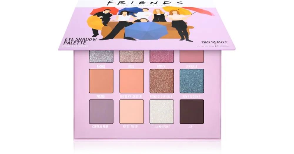 Újdonság Mad BeautyFriends szemhéjfesték paletta