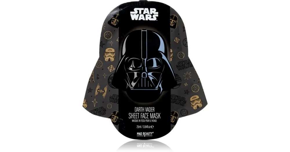 Mad BeautyStar Wars Darth Vader antioxidáns fátyolmaszk teafa kivonattal Szezonális akció