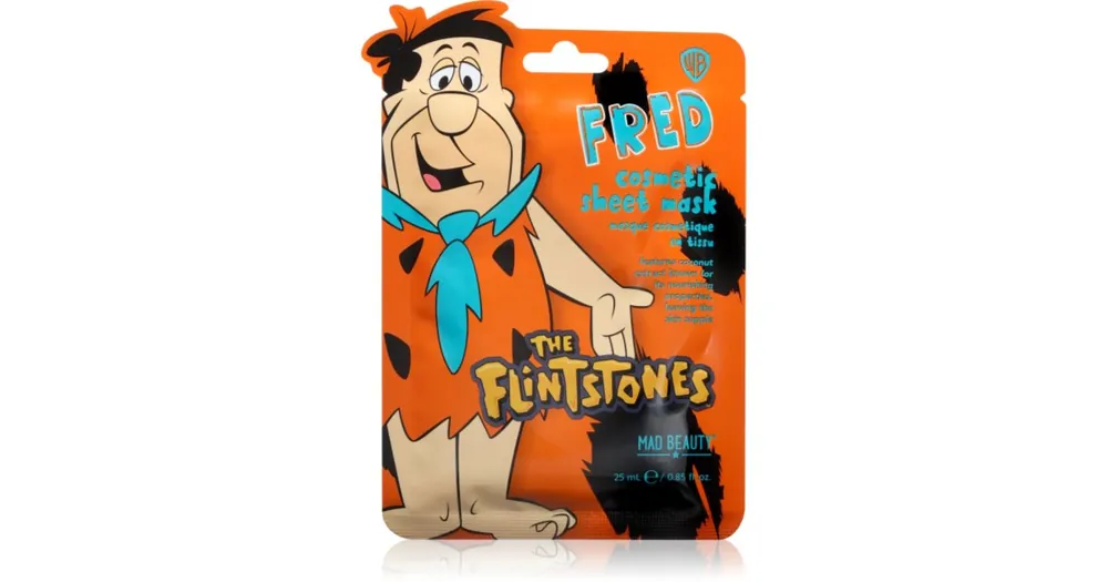 Kihagyhatatlan ajánlat Mad BeautyThe Flinstones Fred hidratáló gézmaszk