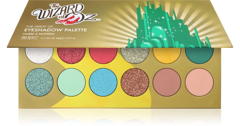 Mad BeautyWizard of Oz szemhéjfesték paletta Legnépszerűbb
