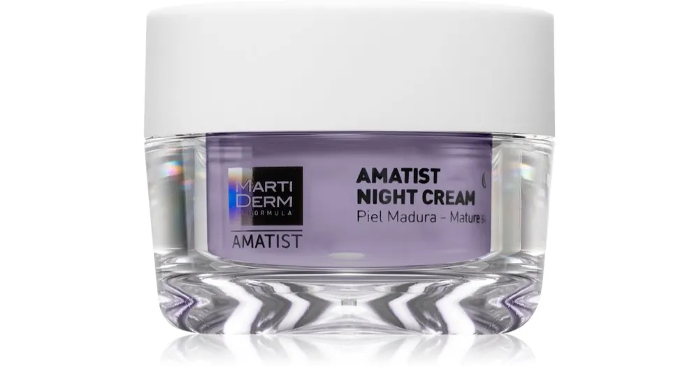 Árcsökkenés MartiDermAmatist Night Cream éjszakai krém érett bőrre