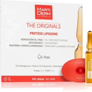 Kiárusítás MartiDermThe Originals Proteos Liposome kisimító és élénkítő ápolás ampullákban