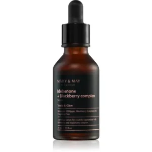 Bestseller Mary&MayIdebenone + Blackberry Complex Serum antioxidáns szérum az élénk és kisimított arcbőrért