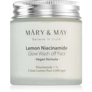 Mary&MayLemon Niacinamid hidratáló és világosító maszk Alacsony ár
