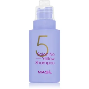 MASIL5 Salon No Yellow lila sampon semlegesíti a sárgás tónusokat Ne maradj le