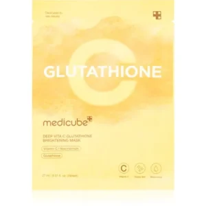 medicubeDeep Vita C Glutathione Brightening Mask fehérítő gézmaszk Árcsökkenés