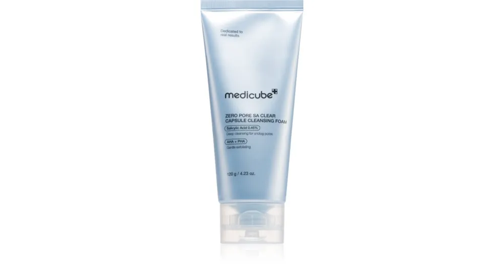 Exkluzív ajánlat medicubeZero Pore Capsule Cleansing Foam mélyisztító hab hámlasztó hatással