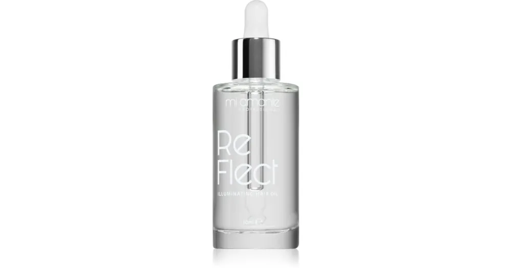 Akciós ár Mi Amante ProfessionalReFlect Illuminating Hair Oil világosító olaj a fénylő és selymes hajért