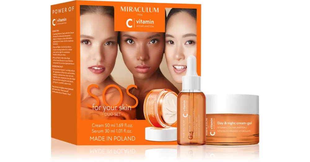 Azonnal elérhető MiraculumSOS For your skin Astaplankton Set ajándékszett az arcra