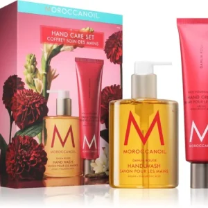 Nézd meg most MoroccanoilBody Dahlia Rouge ajándékszett kézre