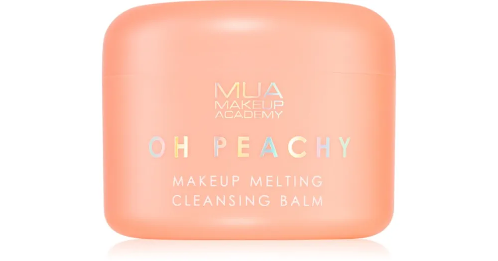 Olcsó MUA Makeup AcademyOh Peachy sminklemosó balzsam olajjal barack illatú