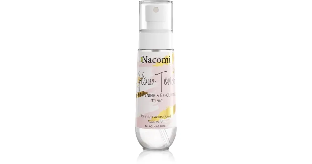 Szuper akció NacomiGlow Toner élénkítő tonik A.H.A.-val (Alpha Hydroxy Acids)