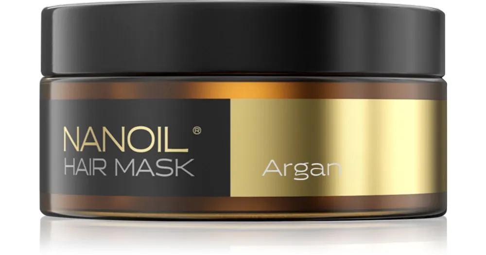 NanoilArgan tápláló hajmaszk Argán olajjal Gyors kiszállítás