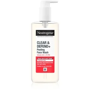 Alacsony ár NeutrogenaClear & Defend+ tisztító gél pattanások ellen