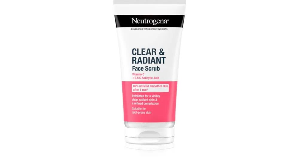 NeutrogenaClear & Radiant peeling Újdonság