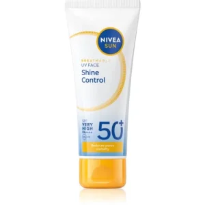 Legkelendőbb NIVEASUN Shine Control napozó arckrém SPF 50+
