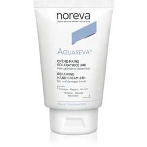 NorevaAquareva Repairing Hand Cream 24H regeneráló kézkrém hidratáló hatással Végkiárusítás