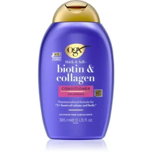 Kedvezményes ár OGXBiotin & Collagen dúsító kondicionáló a hajtérfogat növelésére
