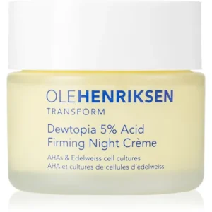 OLEHENRIKSENTransform Dewtopia 5% Acid Firming Night Crème feszesítő éjszakai krém A.H.A.-val (Alpha Hydroxy Acids) Akció