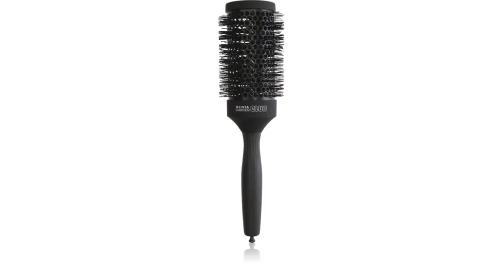 Rendeld meg most Olivia Garden ClubThe Glow Blowout Ceramic Round Brush Black körkefe