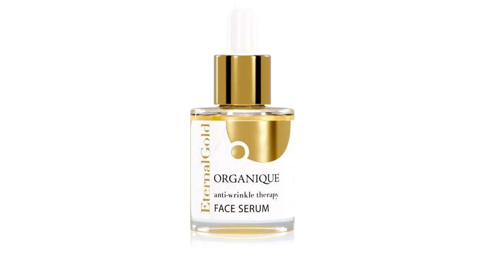 Vedd meg online OrganiqueEternal Gold Anti-Wrinkle Therapy bőrfeszesítő szérum az arcra