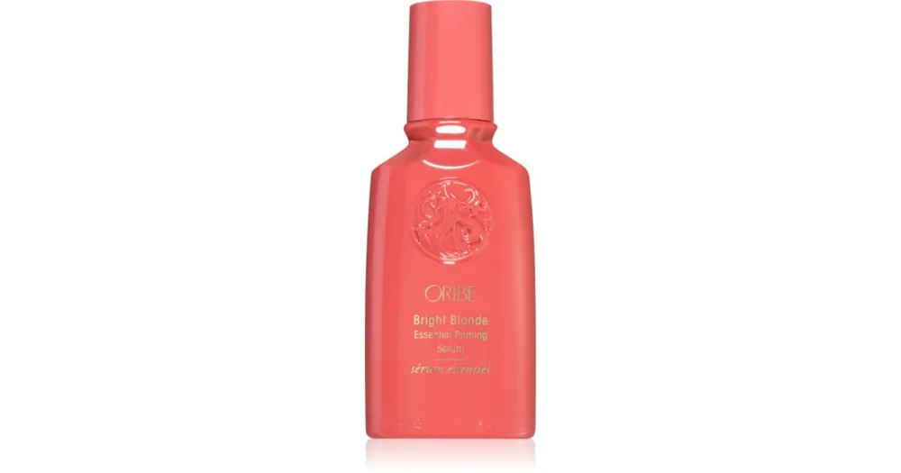 OribeBright Blonde Essential Priming Serum élénkítő szérum a hajformázáshoz, melyhez magas hőfokot használunk Szuper akció