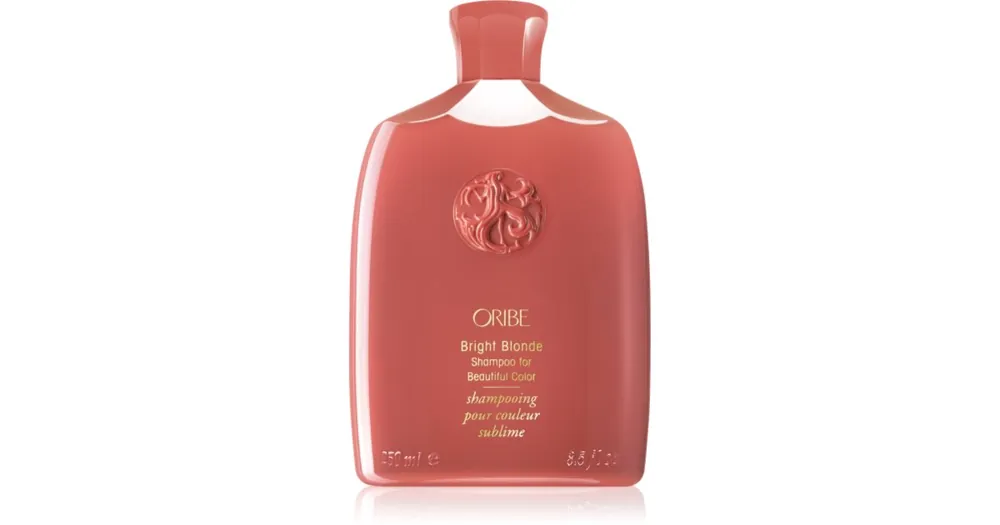 Akciós ár OribeBright Blonde lila sampon semlegesíti a sárgás tónusokat