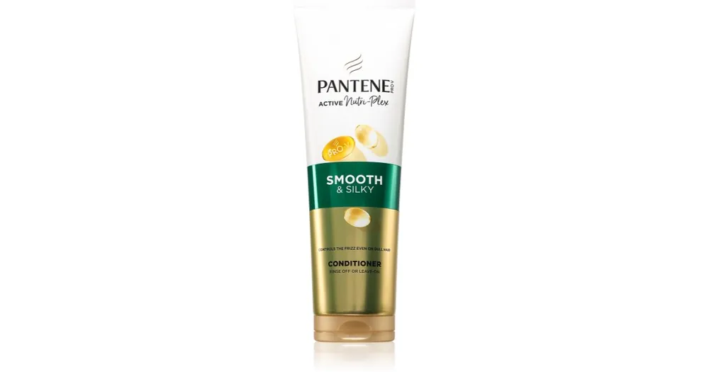 Bestseller PantenePro-V Active Nutri Plex Smooth & Silky erősítő kondicionáló lelapuló és kreppesedő hajra