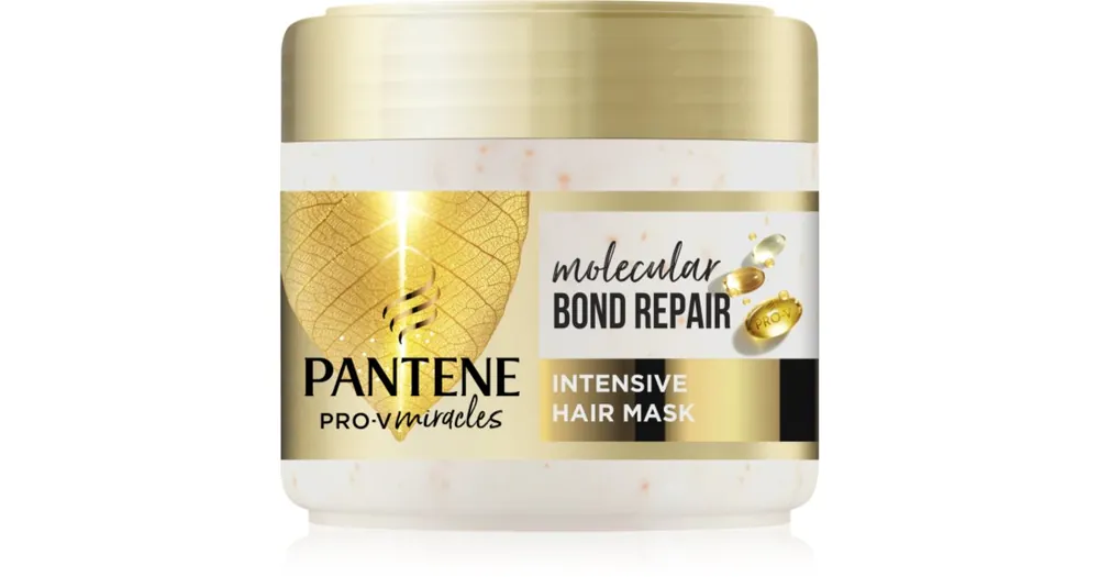 Azonnal elérhető PantenePro-V Miracles Molecular Bond Repair intenzív maszk a károsult hajra