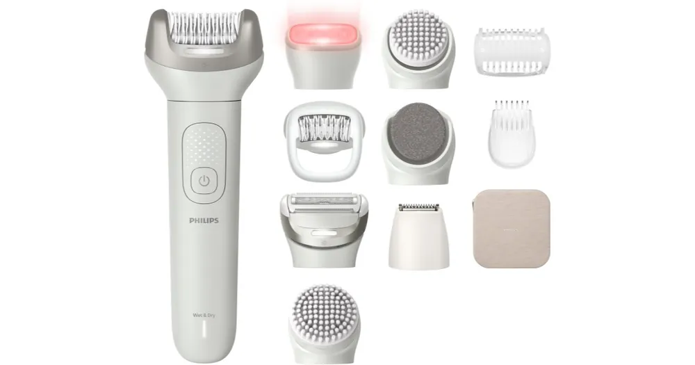 Gyors szállítás Philips9900 Wellness Kit BRE750/00 szőrtelenítő szett és arcápoló