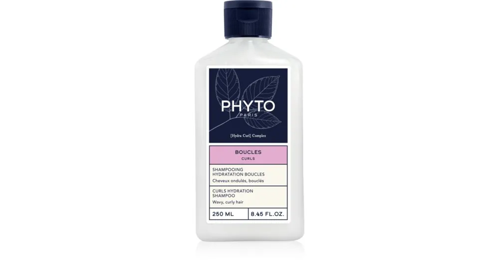 PhytoCurls Hydratation Shampoo hidratáló sampon a hullámos és göndör hajra Azonnali szállítás