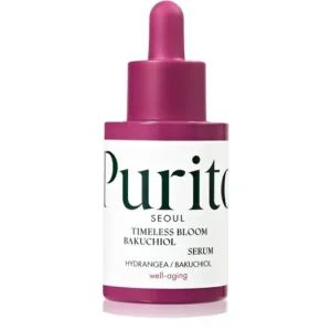 Olcsóbb PuritoTimeless Bloom Bakuchiol Serum intenzív revitalizáló szérum a bőr feszességének megújítására