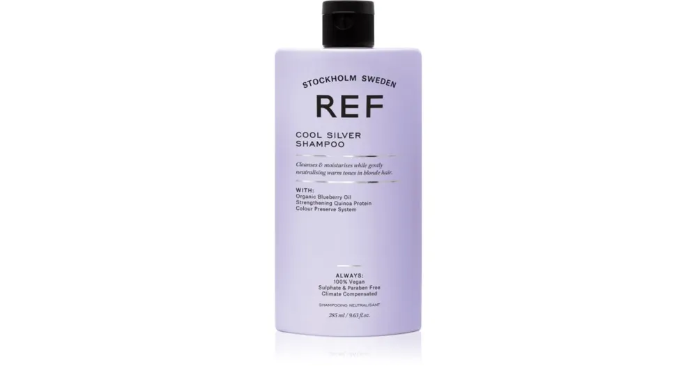 Árengedmény REFCool Silver Shampoo ezüst sampon semlegesíti a sárgás tónusokat