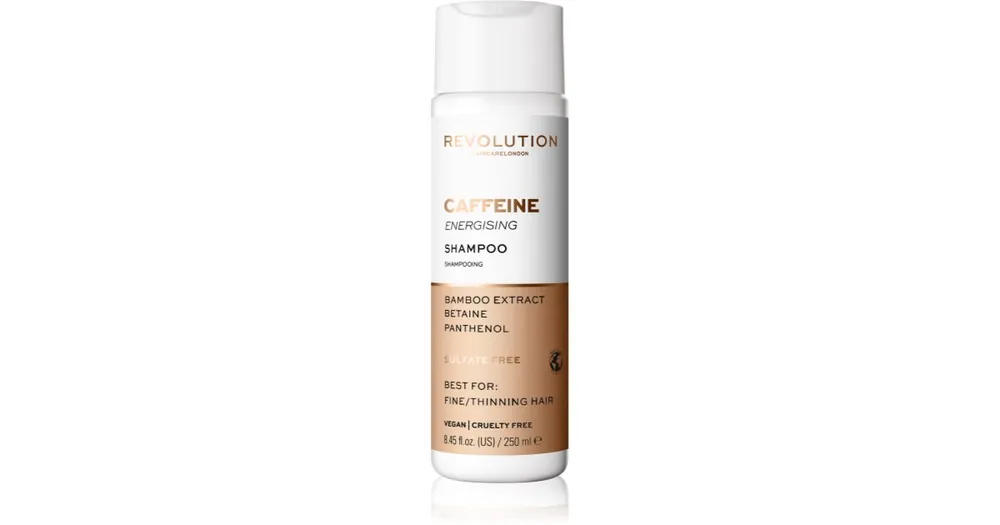 Akciós ár Revolution HaircareSkinification Caffeine sampon koffein kivonattal hajhullás ellen