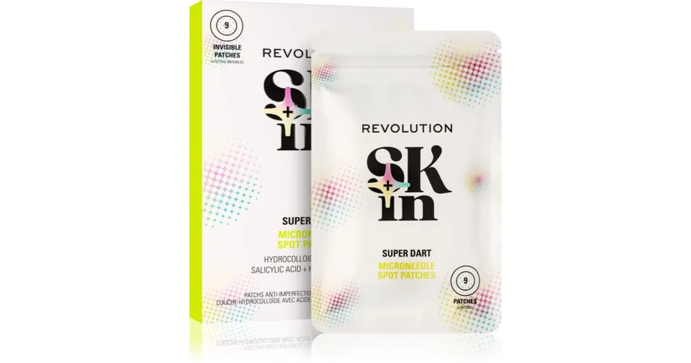 Vásárlói kedvenc Revolution SkincareSkindividual Clearly Clarify Salicylic Acid Hydrocolloid Spot Patches tapasz problémás bőrre