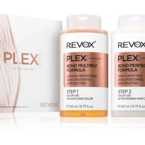 Revox B77PLEX Hair Rebuilding System Professional Set szett a festett és károsult hajra Árcsökkenés