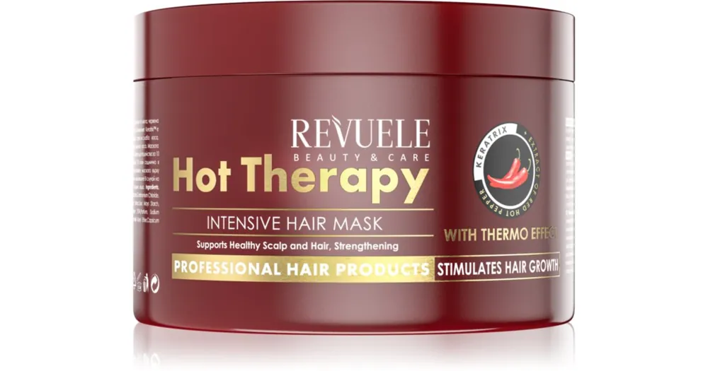 RevueleHot Therapy Intensive Hair Mask intenzív revitalizáló maszk száraz és törékeny hajra Bestseller