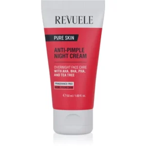 Végkiárusítás RevuelePure Skin Anti-Pimple éjszakai krém pattanások ellen
