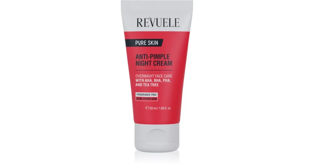 Végkiárusítás RevuelePure Skin Anti-Pimple éjszakai krém pattanások ellen