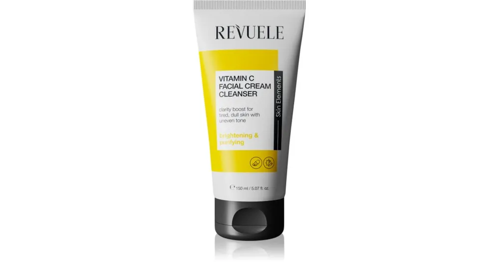 RevueleVitamin C Facial Cream Cleanser arclemosó és tisztító krém élénk és hidratált bőr Árcsökkenés