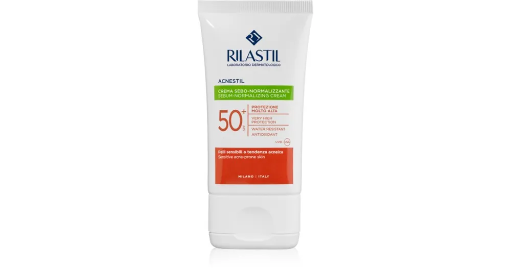 RilastilAcnestil védő mattító arckrém SPF 50+ Kihagyhatatlan ajánlat