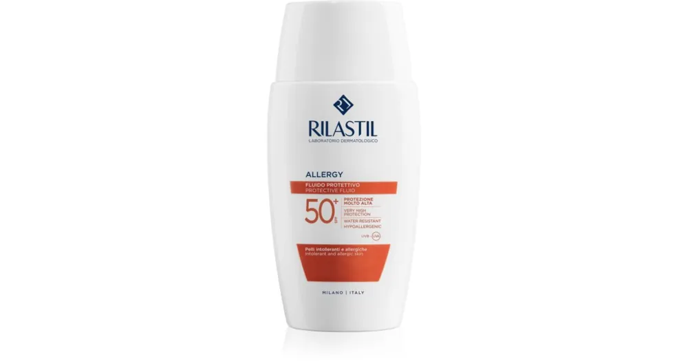 Biztonságos fizetés RilastilAllergy napozó krém intoleráns bőrre SPF 50+